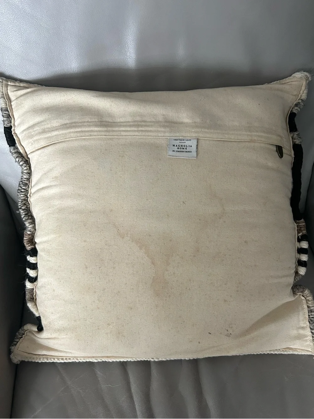 Rare find! Pier One Shannon Pillow by Magnolia Home